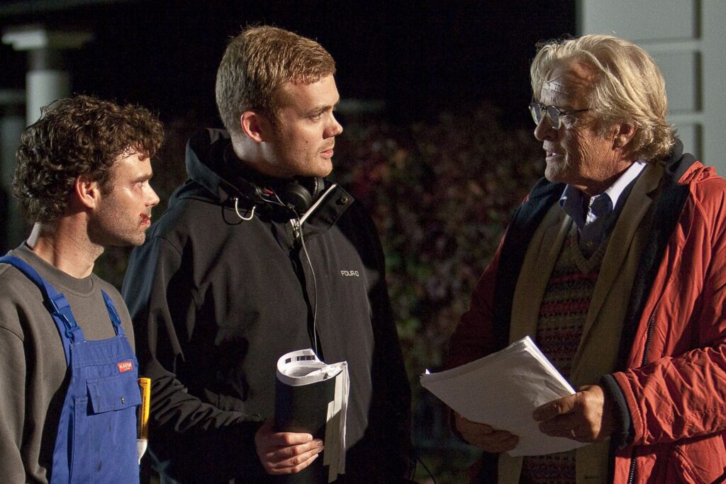 Working with actor Rutger Hauer